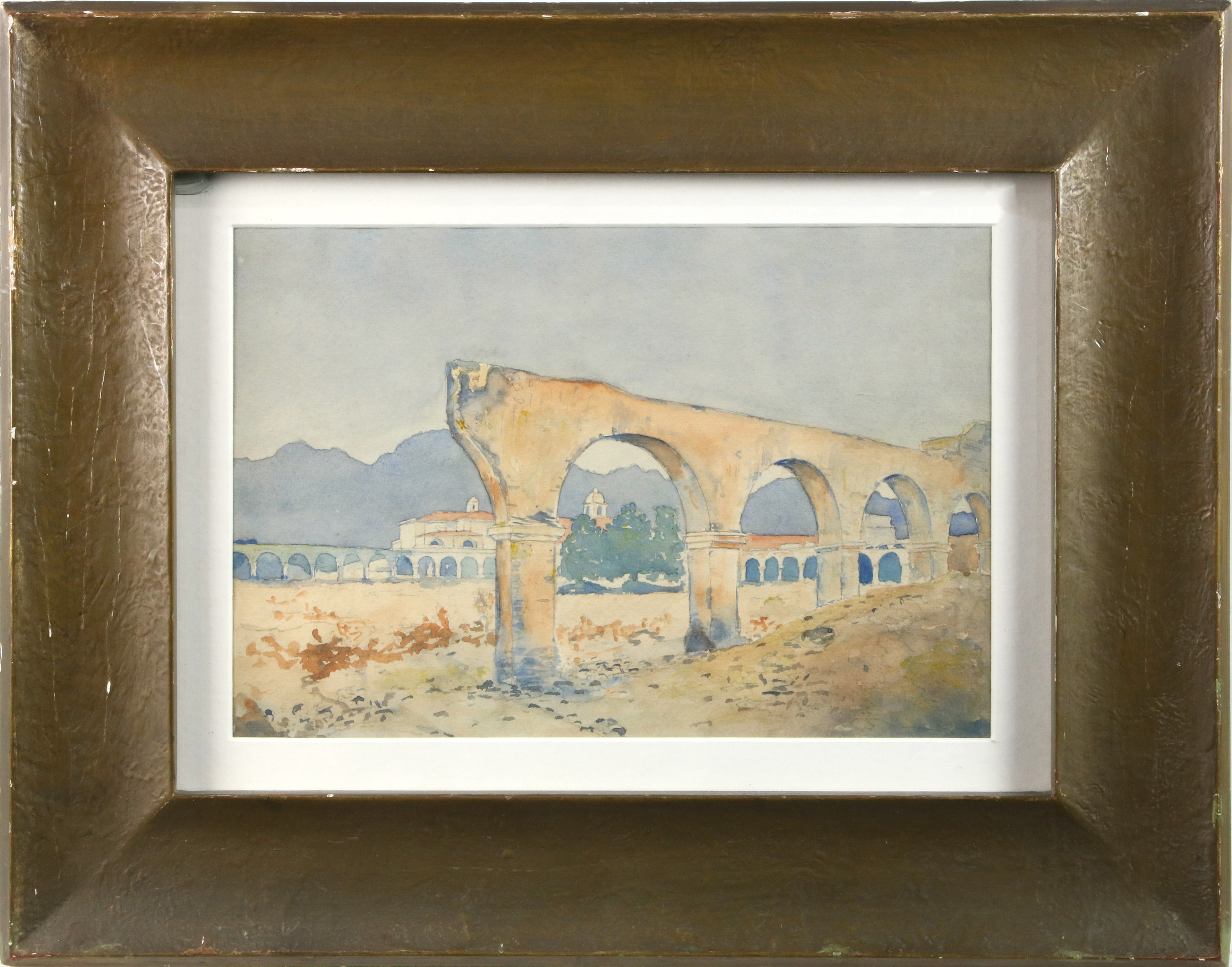 WATERCOLOR, CHARLES ST. GEORGE POPE