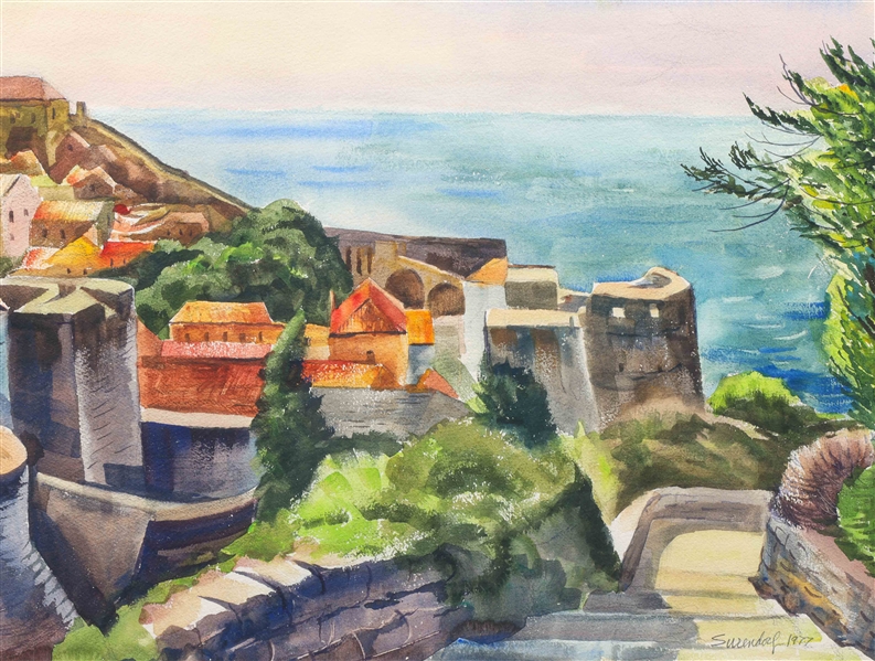Watercolor Charles Surendorf
