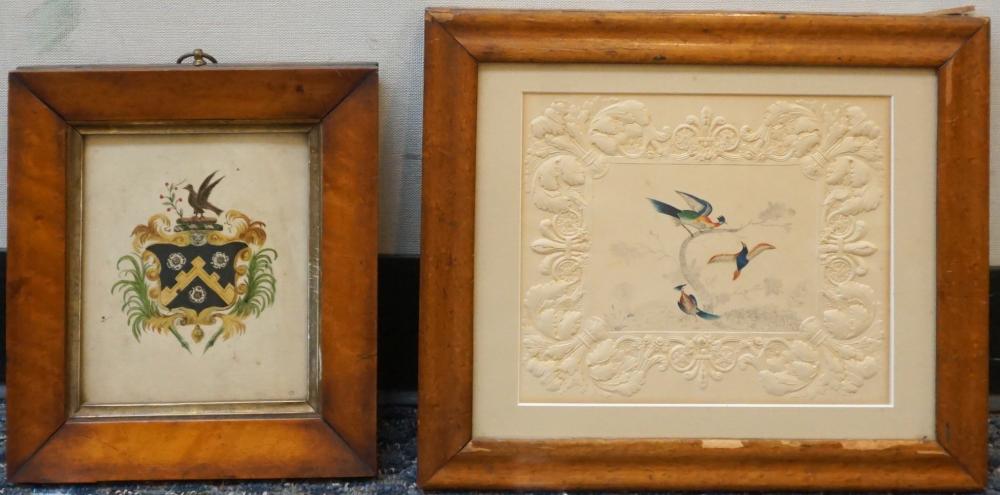 WATERCOLOR COAT OF ARMS AND