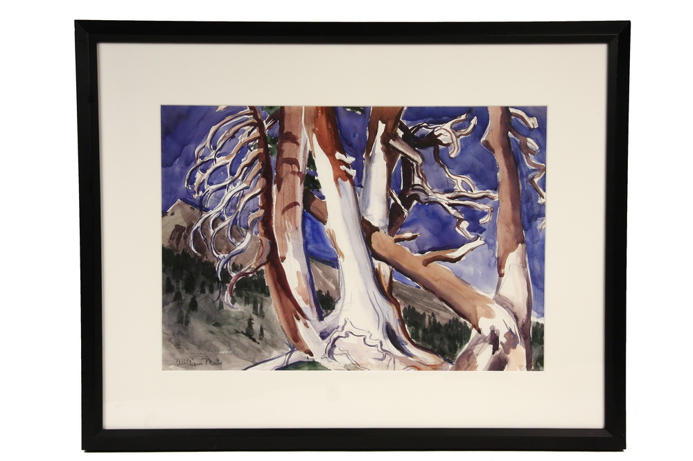 WATERCOLOR - 'Crater Lake' by