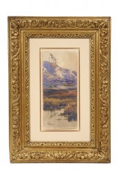 WATERCOLOR - 'Crow's Nest' by