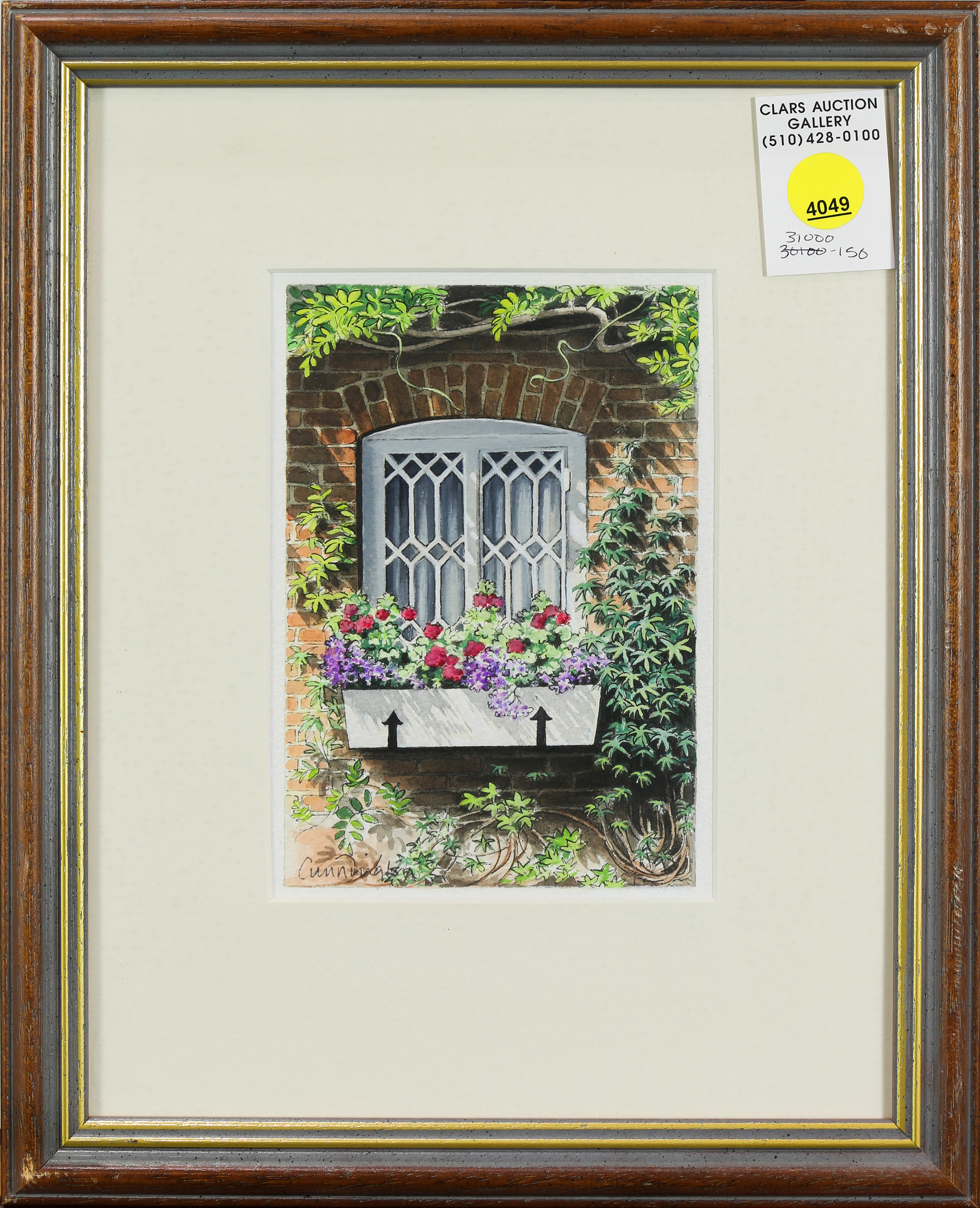 WATERCOLOR, CUNNINGHAM Cunningham