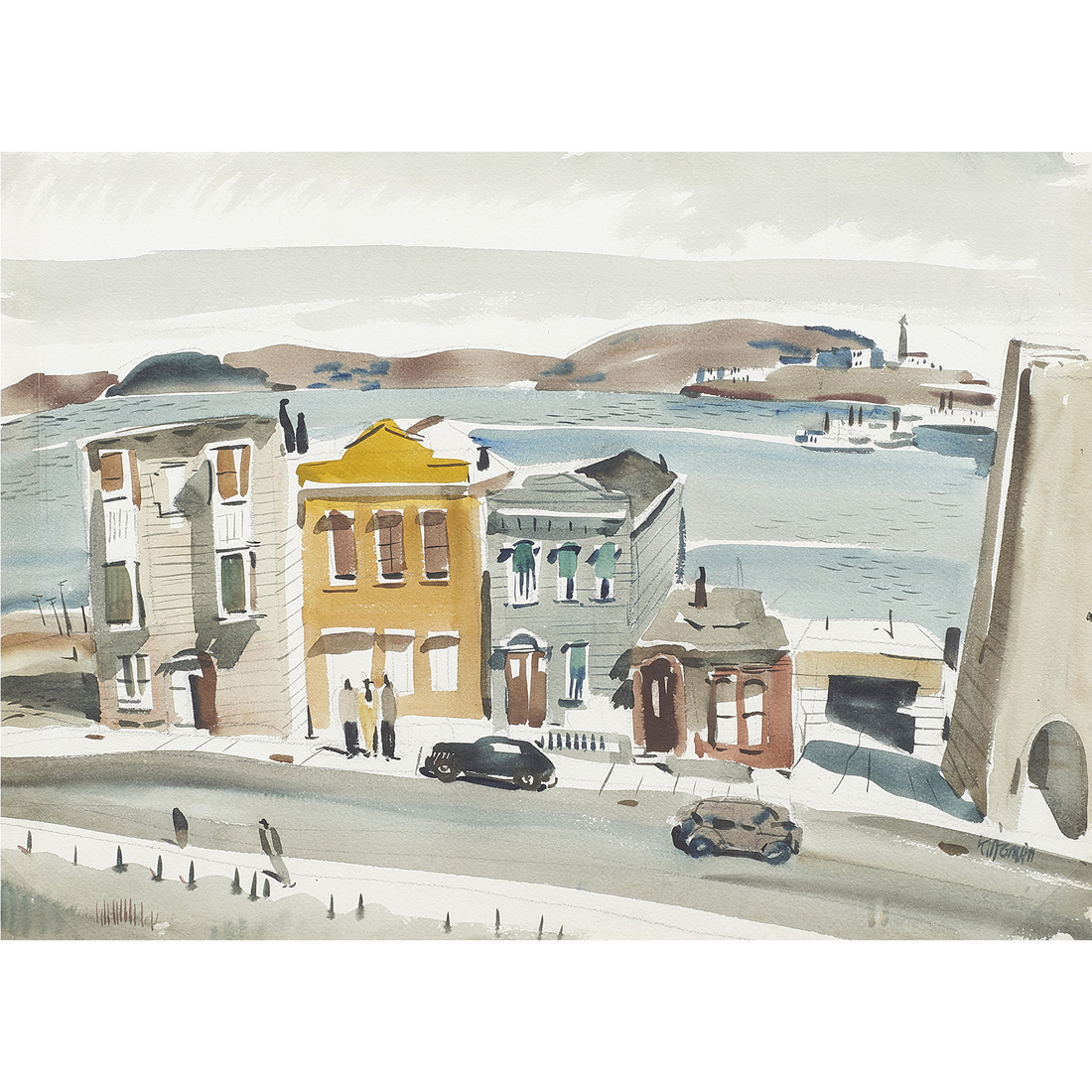 WATERCOLOR, DONG KINGMAN Dong