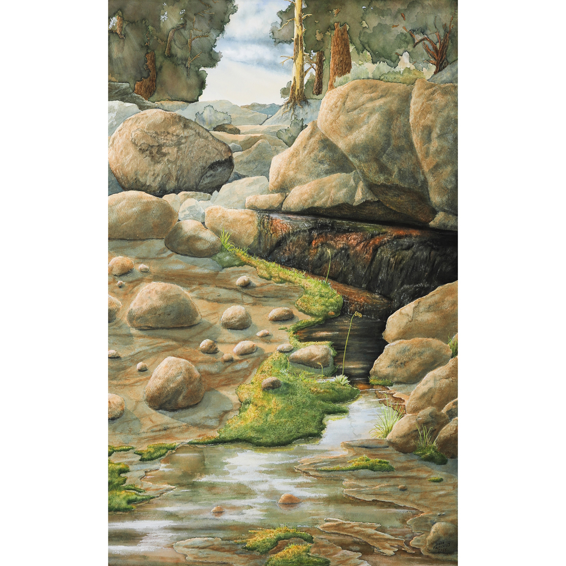 WATERCOLOR, DOUGLAS FAIRCHILD