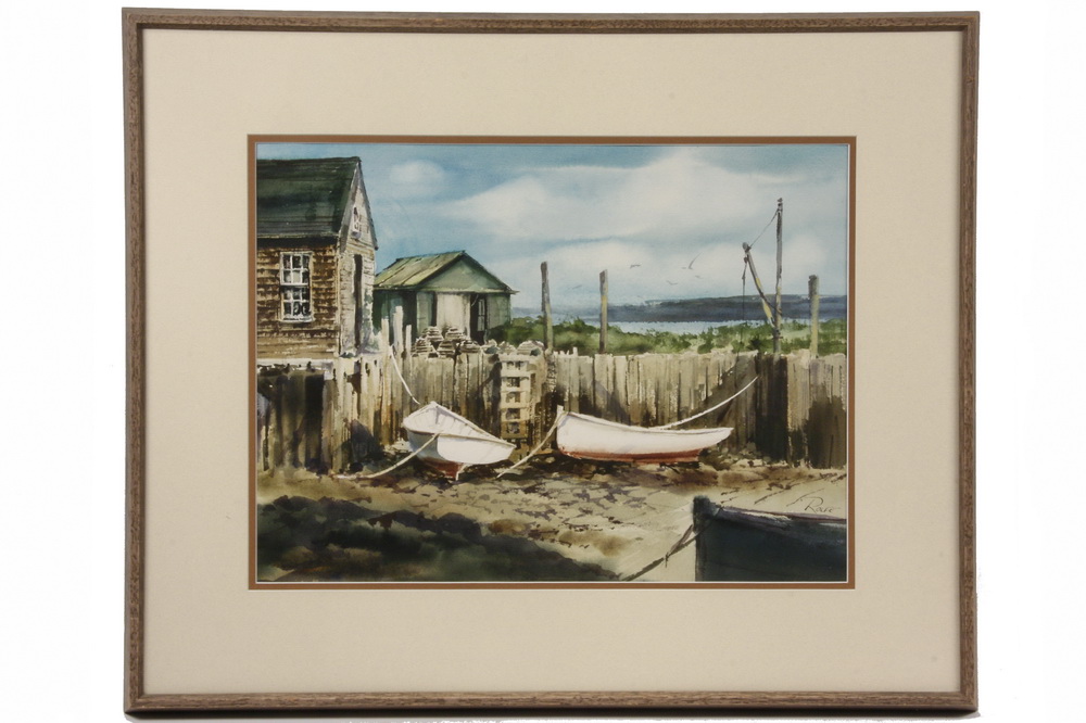WATERCOLOR - 'Downeast Landing'
