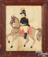 WATERCOLOR DRAWING OF MILITARY