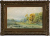 WATERCOLOR, EDWIN LAMASURE JR