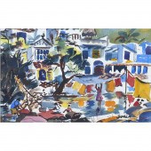WATERCOLOR, EVELYNE BOREN Evel