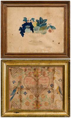 Watercolor fraktur and theorem: