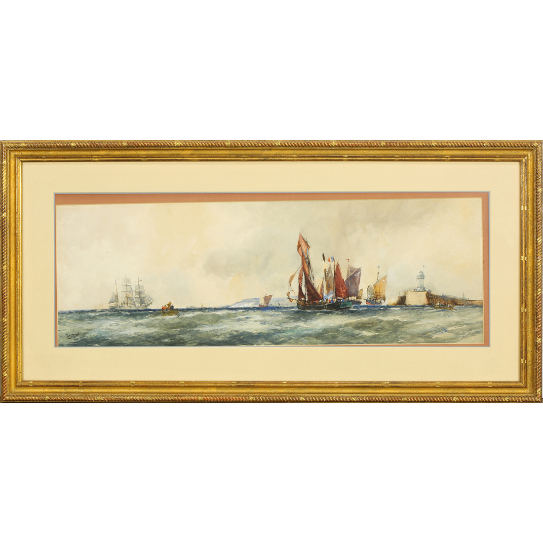 WATERCOLOR, FRANK HENRY MASON Frank