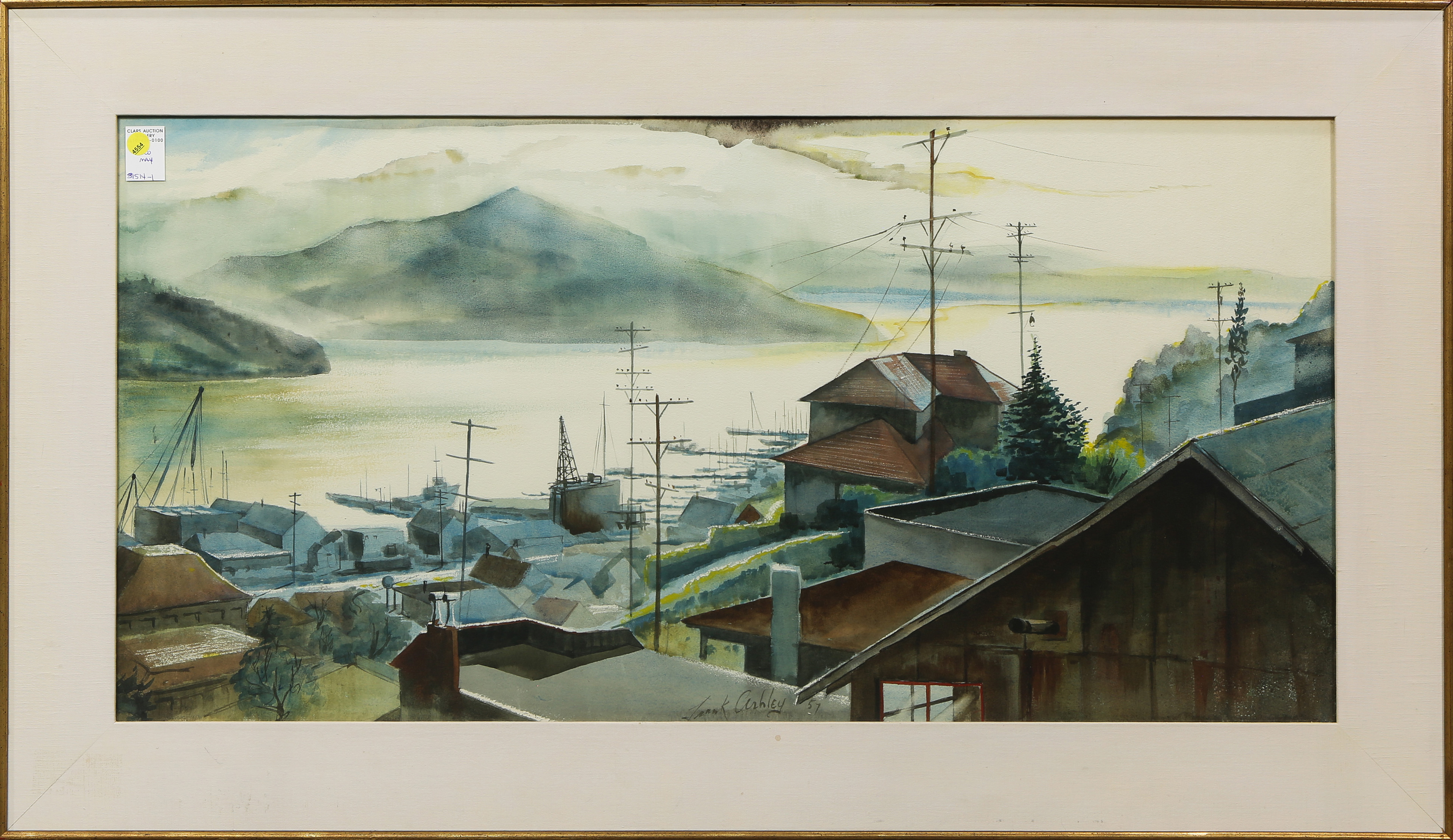 WATERCOLOR, FRANK N ASHLEY Frank