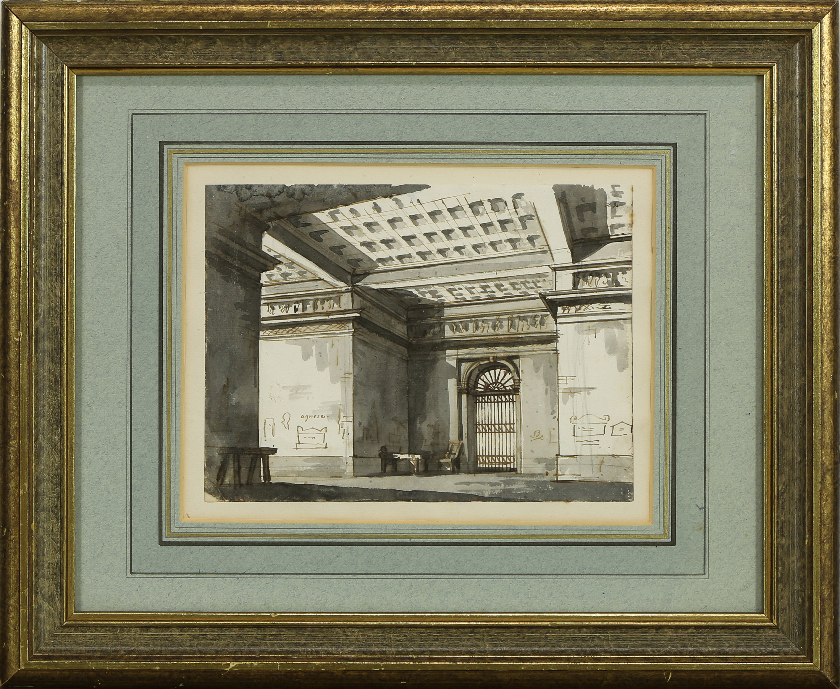 WATERCOLOR, GASPARE GALLIARI