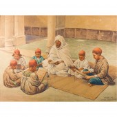 WATERCOLOR, HANS RUDOLF SCHULZ