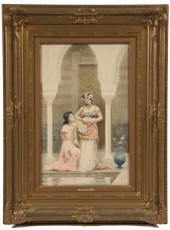 WATERCOLOR - Harem Girls by Al