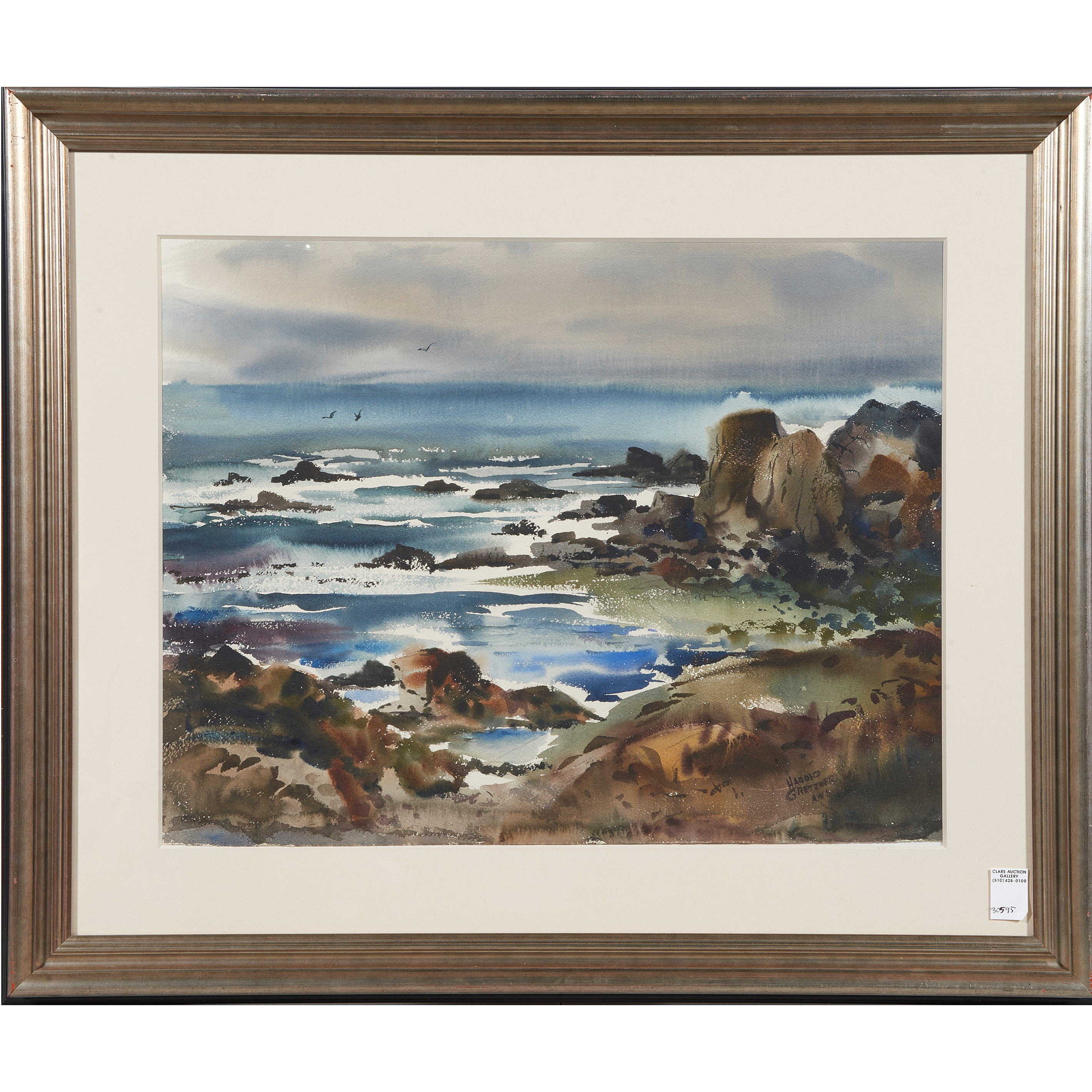 WATERCOLOR, HAROLD GRETZNER