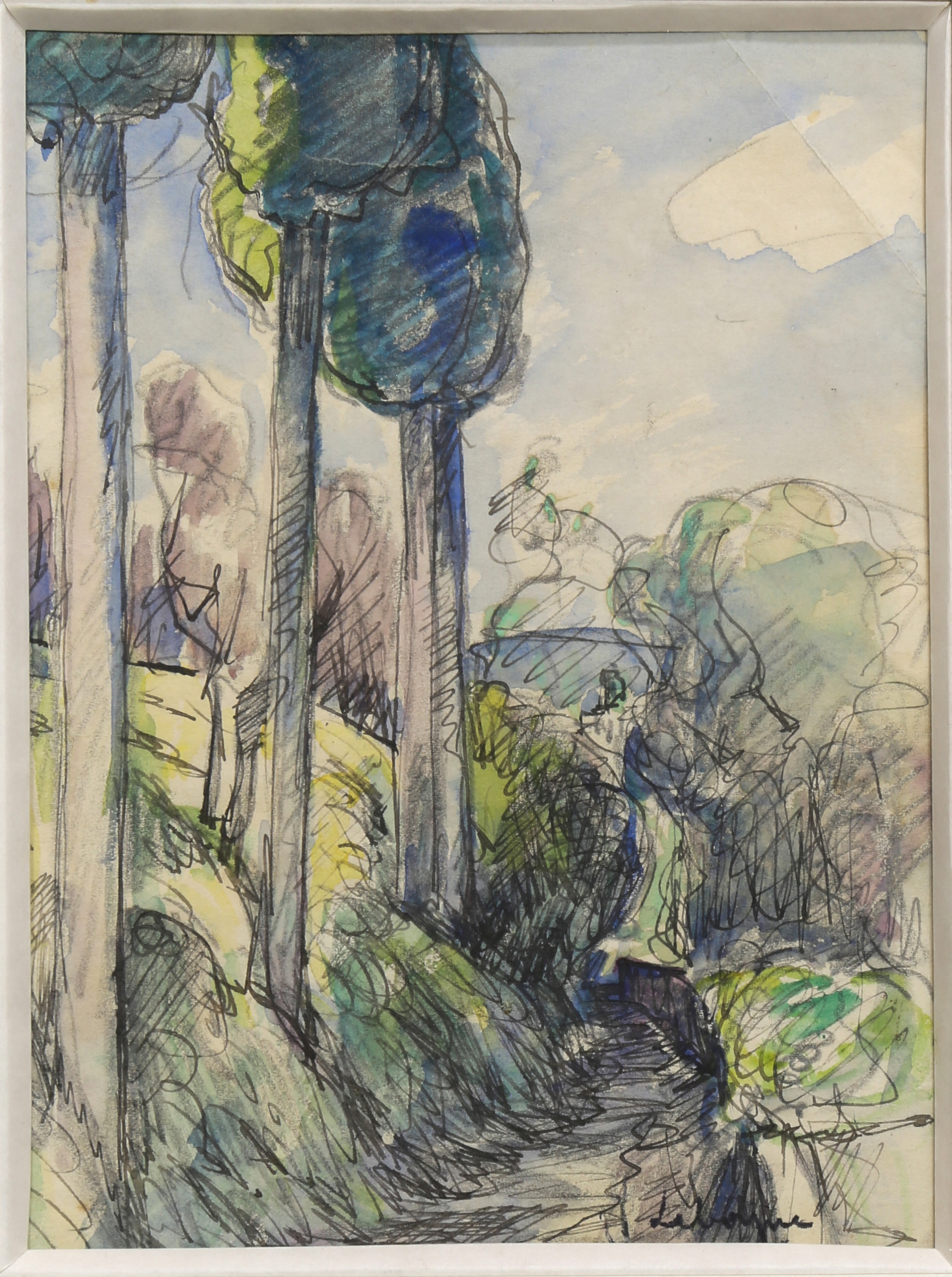 WATERCOLOR, HENRI LEBASQUE Henri