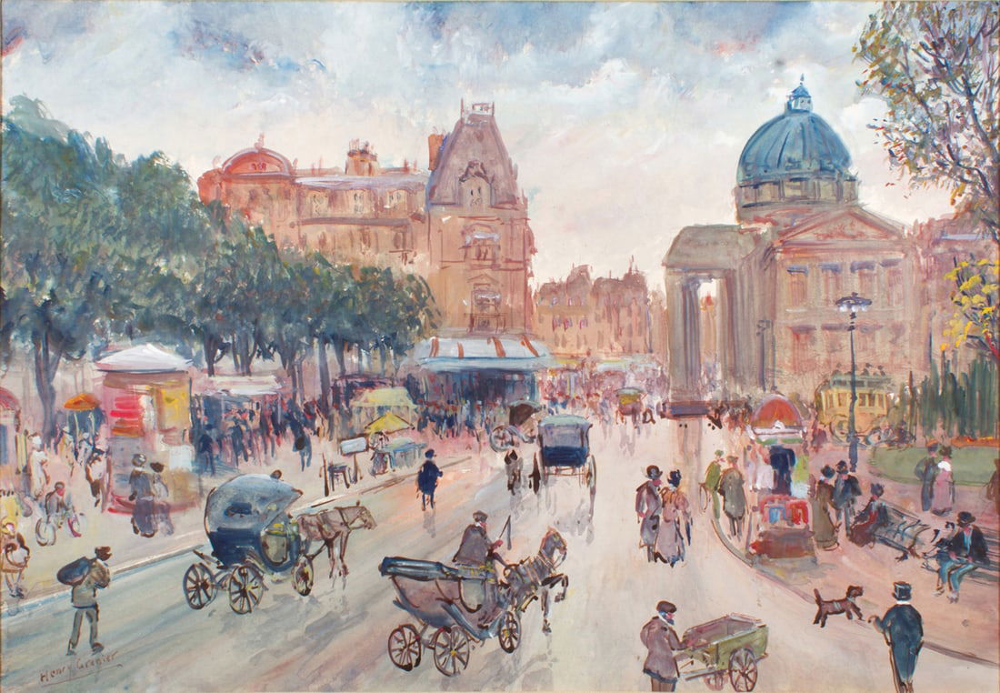 WATERCOLOR, HENRY GRENIERHenry