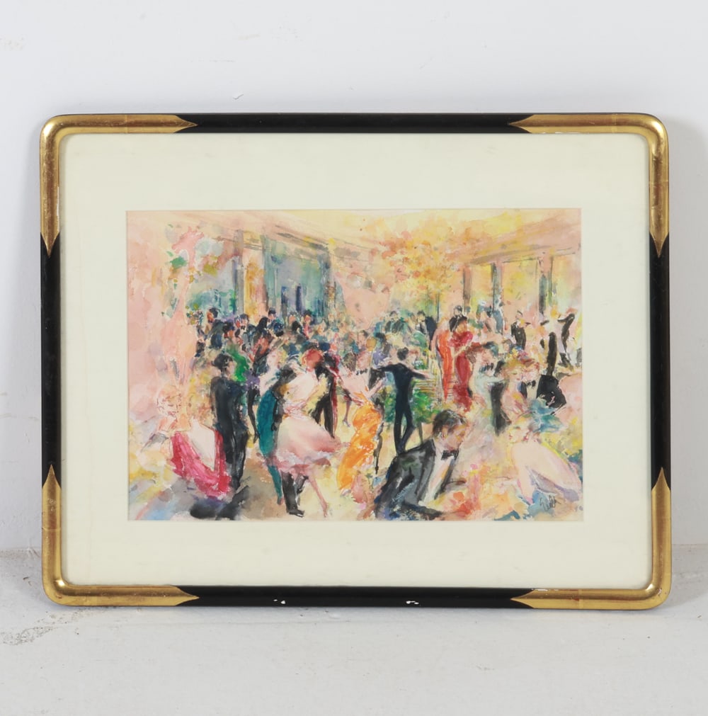 WATERCOLOR ILLUSTRATION - DANCING