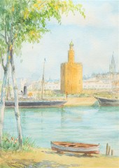 Watercolor Isidoro Marin Garce