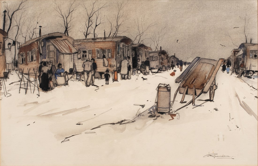 WATERCOLOR, JAN RIJLAARSDAMJan