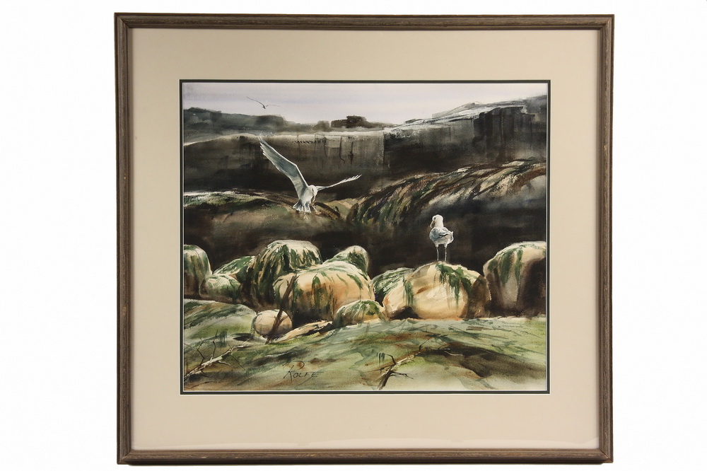 WATERCOLOR - 'Jewell Island