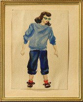 WATERCOLOR, JILL DAVENPORT Jil