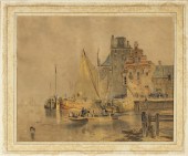 WATERCOLOR, JOHANNES ANTOINE B