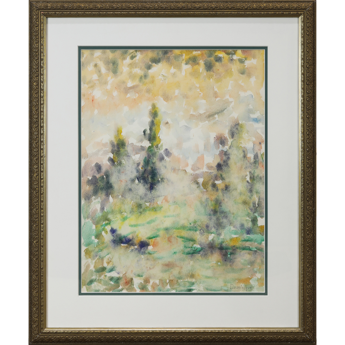 WATERCOLOR, JOHN DOMINIQUE John
