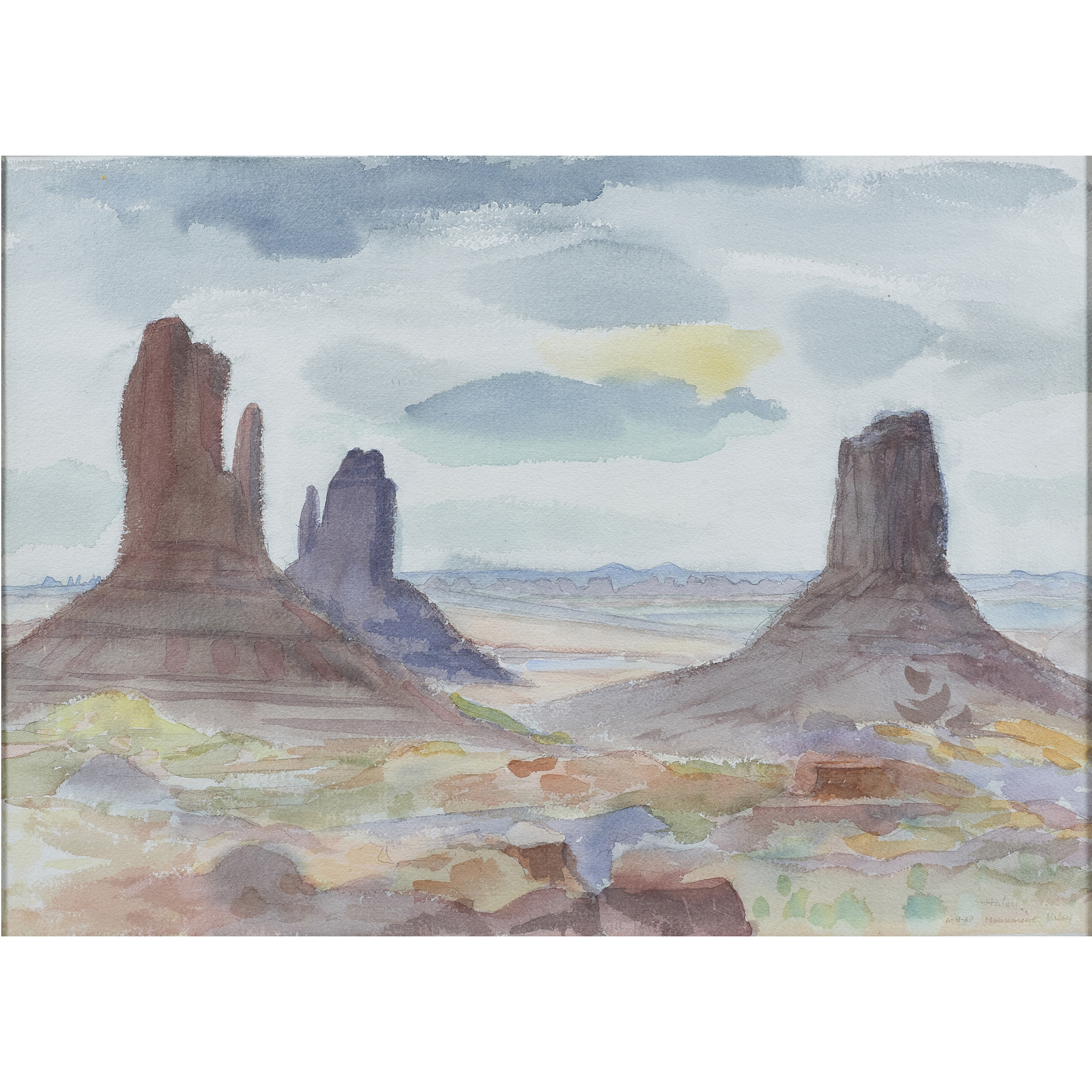 WATERCOLOR, JOHN HALEY John Haley