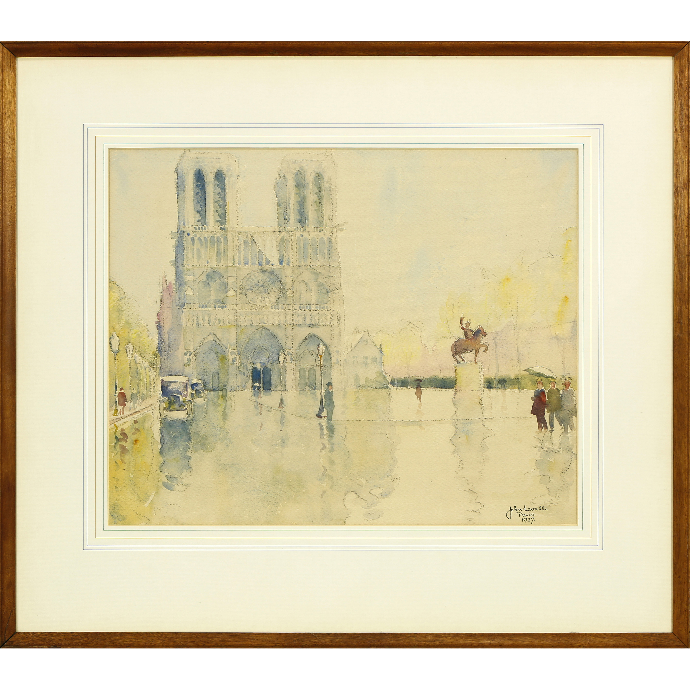 WATERCOLOR, JOHN LAVALLE John