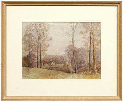 Watercolor, John Sylvan Brown