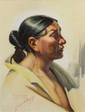 WATERCOLOR, JOSEF IMHOFF Josep