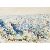 WATERCOLOR, JOSEPH RAPHAEL Jos