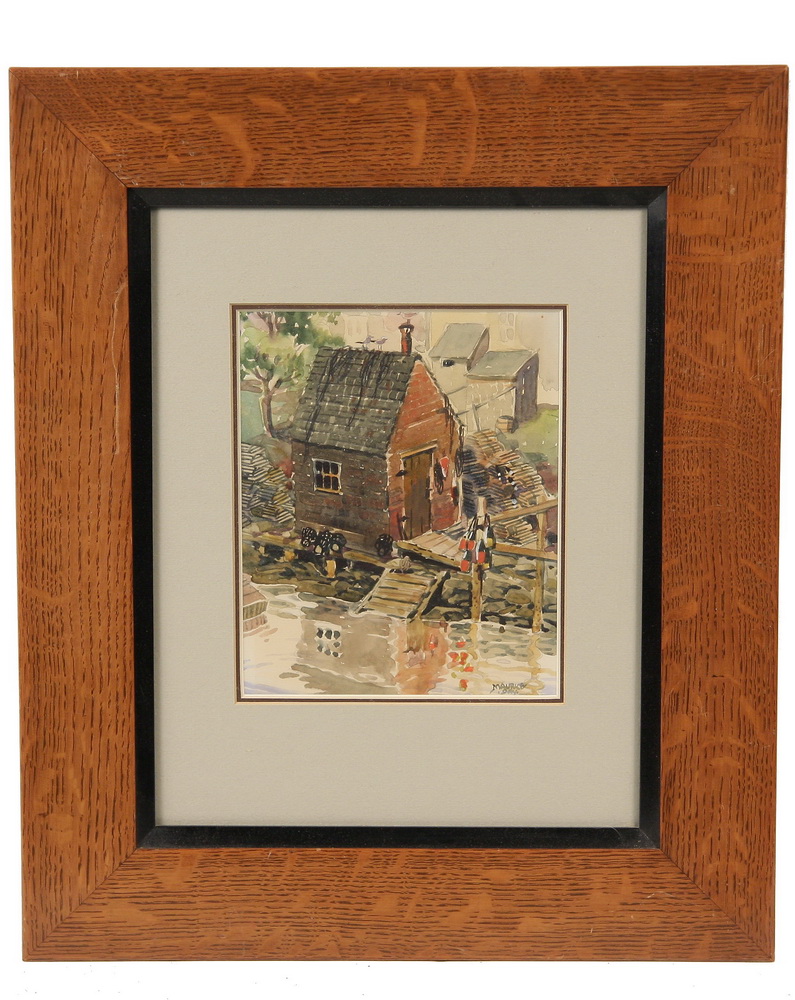 WATERCOLOR - Lobster Shack by
