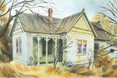 Watercolor M. Feliz, autumnal