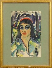 WATERCOLOR, MARIAN CRONK Maria
