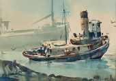 WATERCOLOR, MAURICE LOGAN Maur