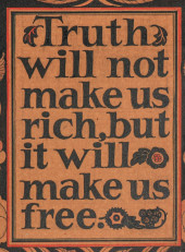 WATERCOLOR MOTTO DRAWING "TRUT