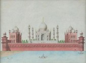 WATERCOLOR OF THE TAJ MAHAL, 1
