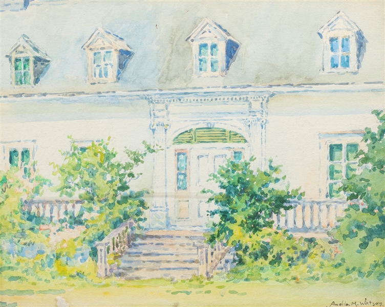 Watercolor on Paper Amelia Montague
