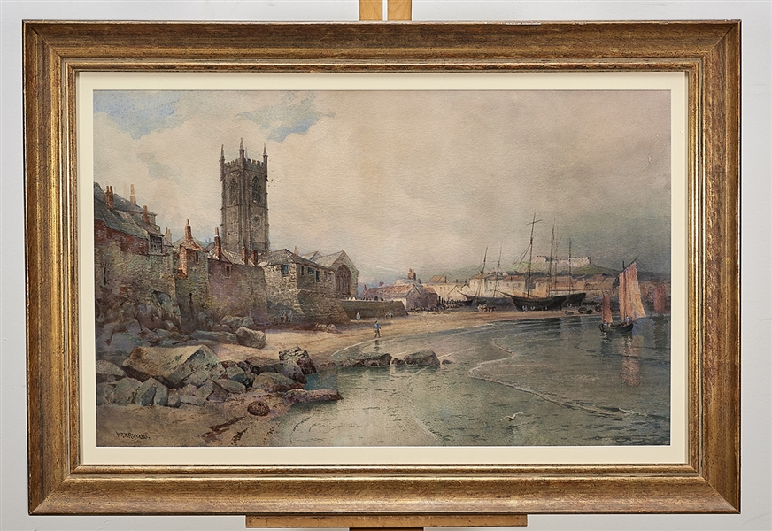 Watercolor on paper by William