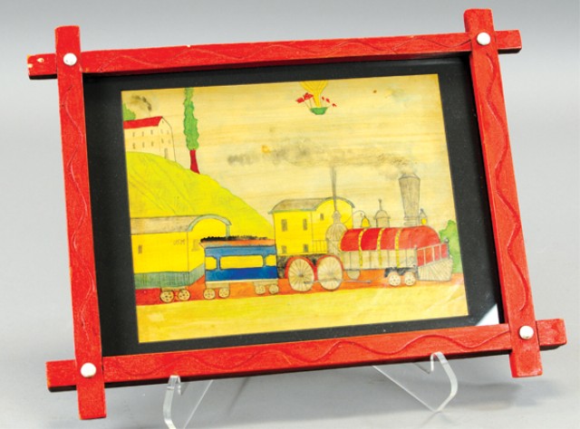 WATERCOLOR ON PAPER c. 1940's