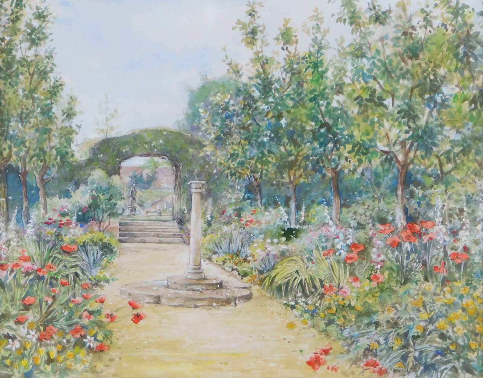 WATERCOLOR ON PAPER, CLASSICAL