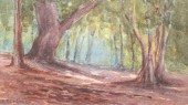 Watercolor on paper, Lorenzo P