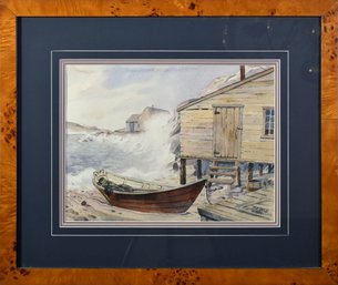 Watercolor on paper, northern