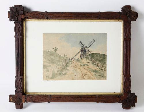 WATERCOLOR ON PAPER “THE OLD MILL –
