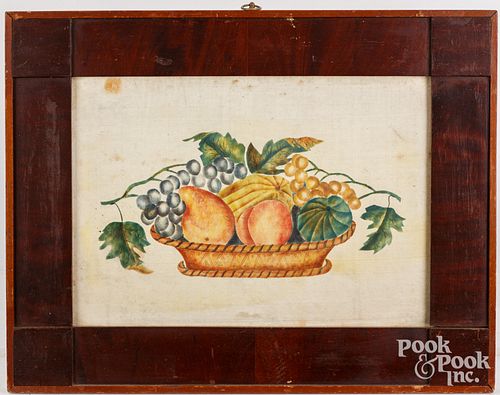 WATERCOLOR ON SILK THEOREM, 19TH