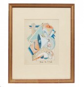 WATERCOLOR PAINTING, JOSE DE C