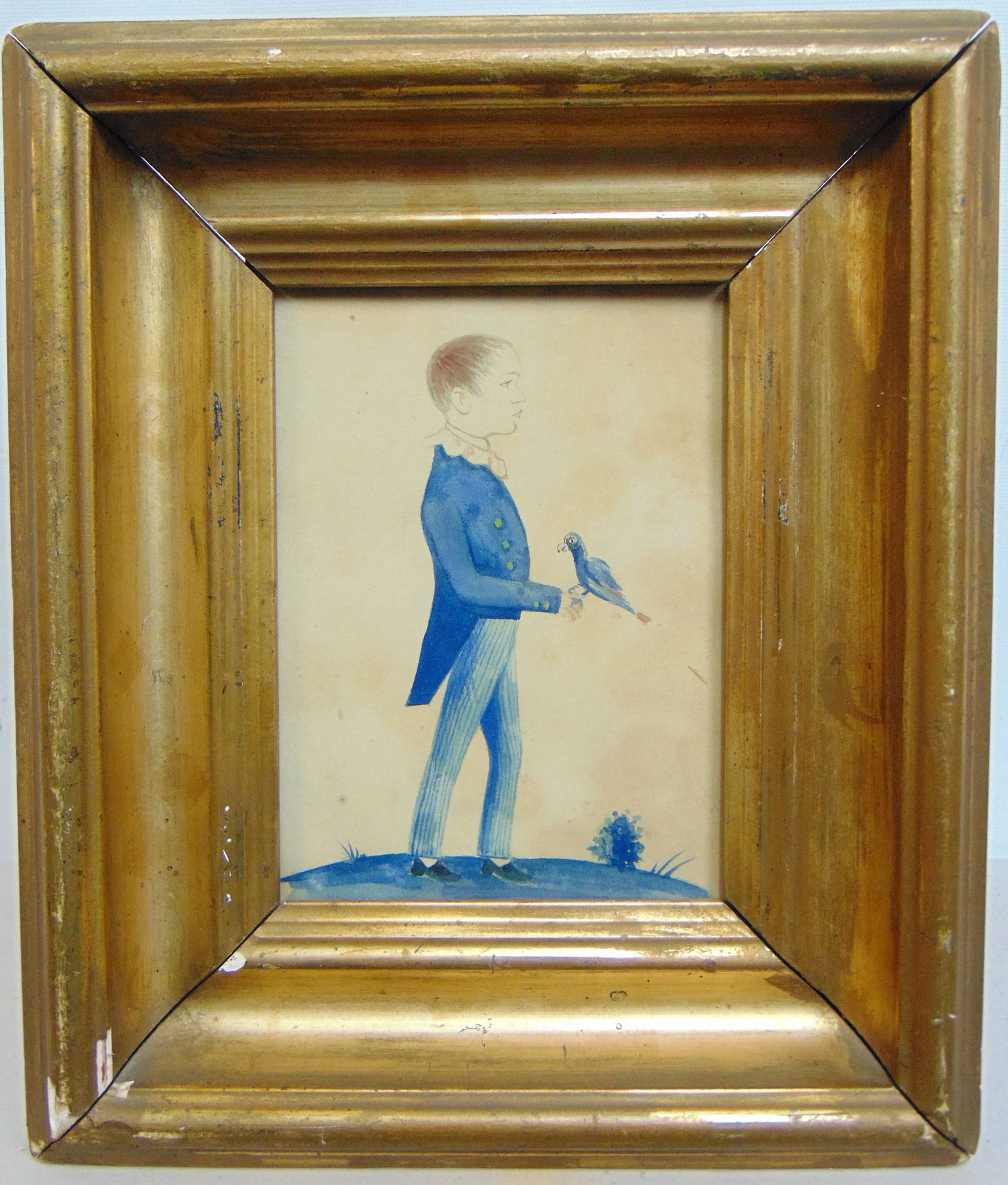 WATERCOLOR PAINTING, PORTRAIT BOY