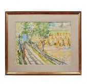 WATERCOLOR PANTING, ERNEST HUB